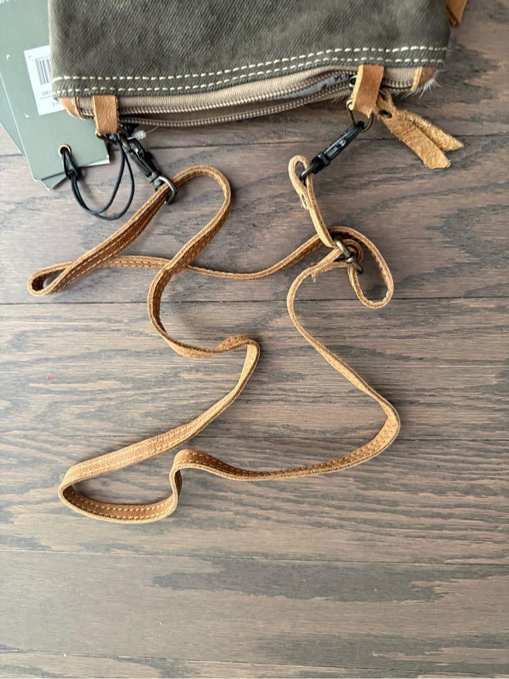 Myra Bag purse bag Cowhide Canvas Crossbody - Picture 16 of 16